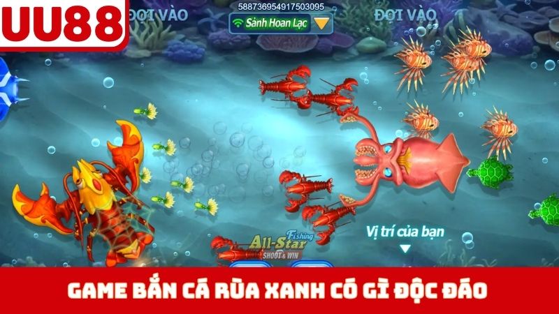 Game bắn cá Rùa xanh có gì độc đáo